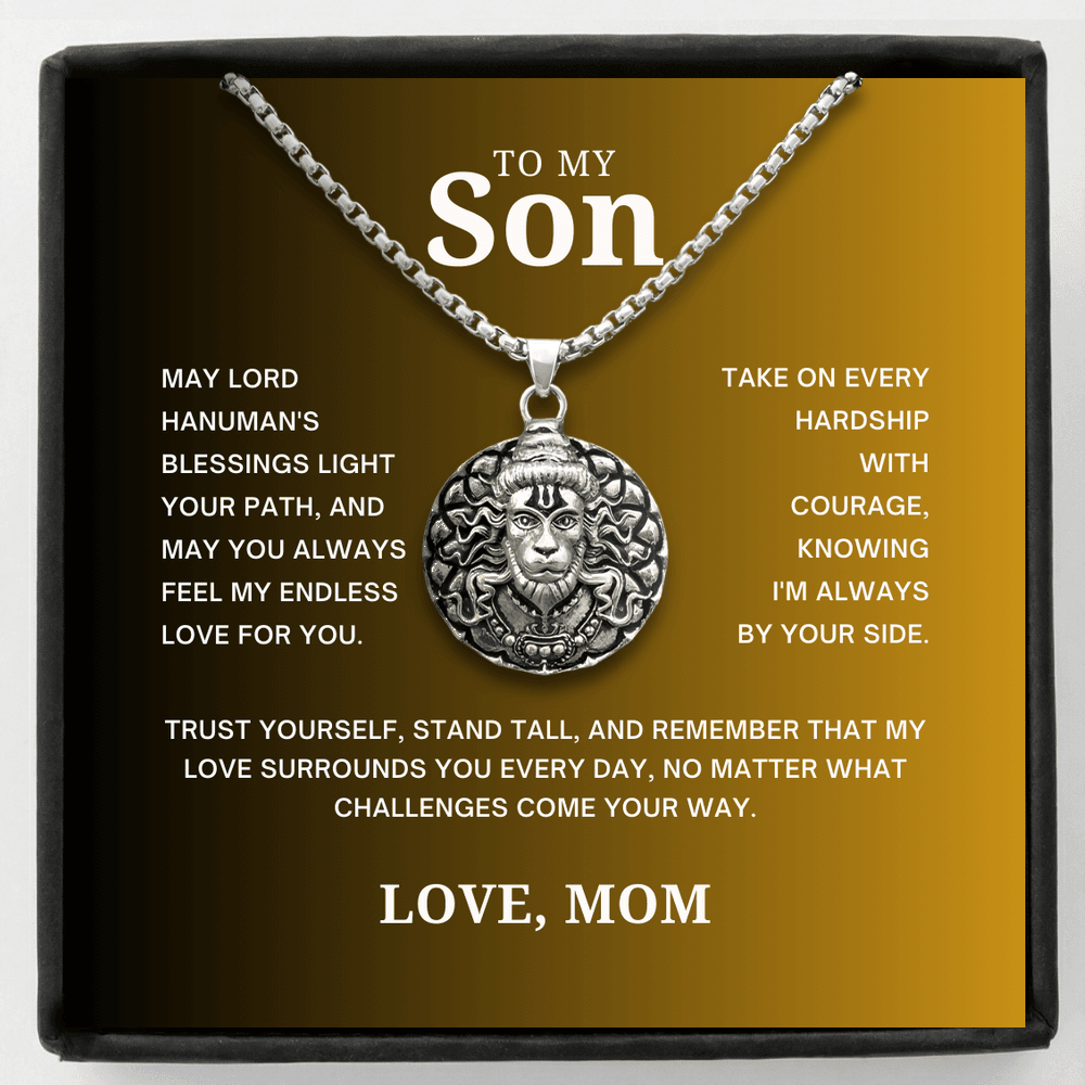 Stand Tall, My Son – A Mother’s Hanumanji Blessing Necklace