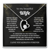 To My Wife - My Endless Love Necklace Gift