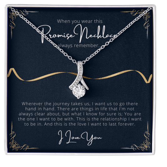 Promise Necklace - Alluring Beauty Pendant Necklace Gift Set