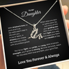 Shree Krishna Bansuri Pendant Necklace – Spiritual Jewelry Gift for Daughter from Dad & Mom