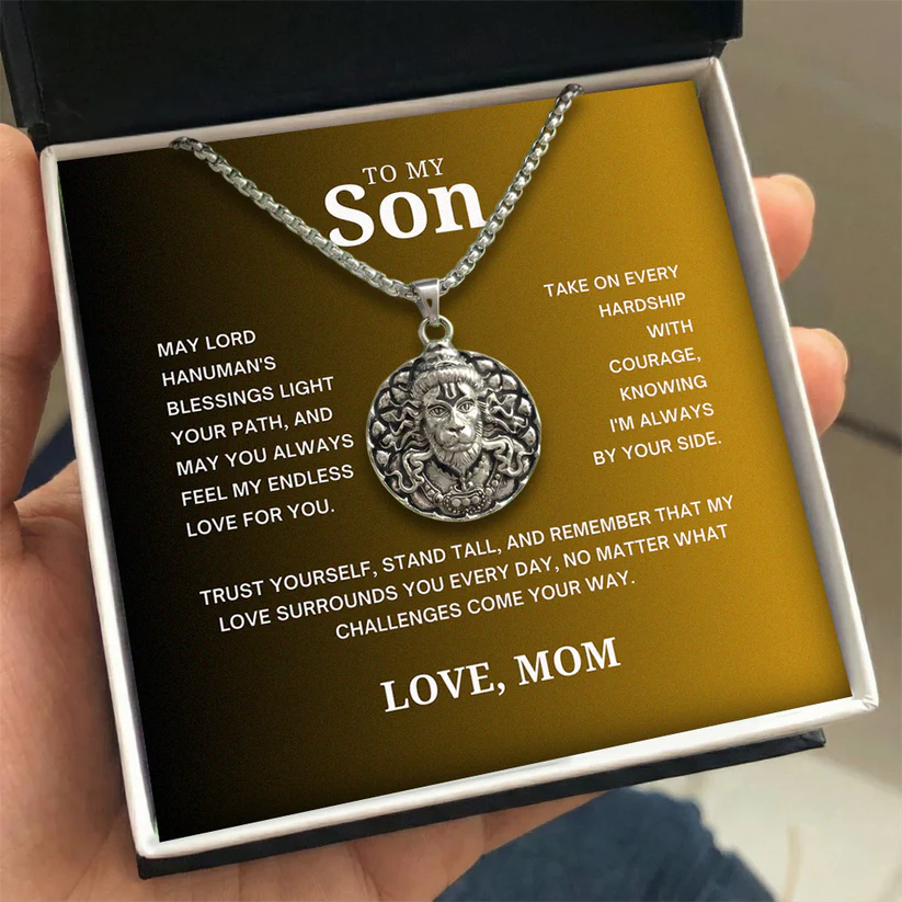 Stand Tall, My Son – A Mother’s Hanumanji Blessing Necklace