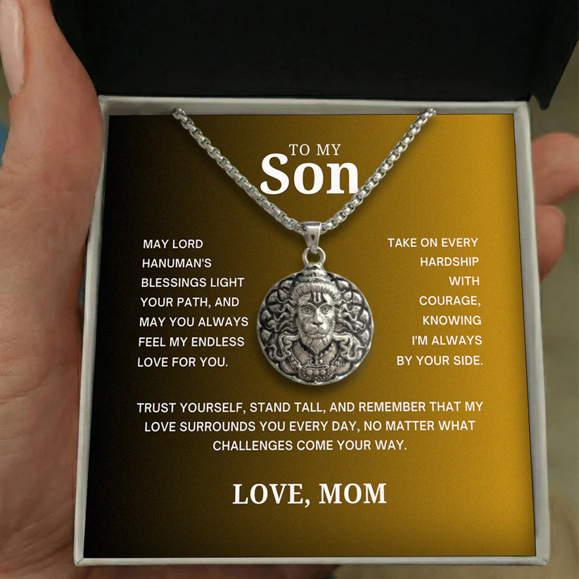 Stand Tall, My Son – A Mother’s Hanumanji Blessing Necklace