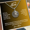 To My Son - Hanumanji Silver Pendent