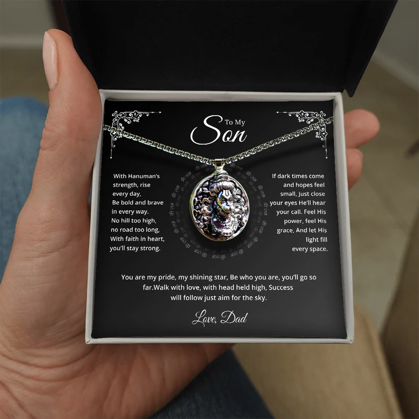 To My Son – A Father’s Love & Hanumanji’s Shield