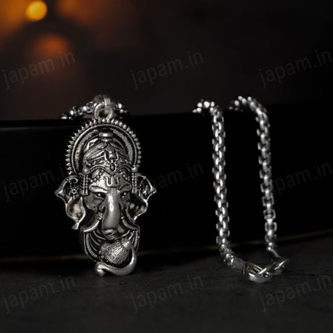 To My Son - Bappa's Blessings Necklace Gift - Marathi