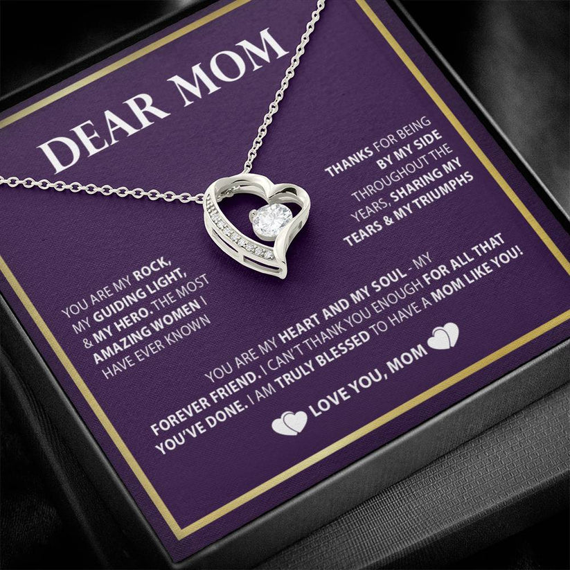 Forever Love Gratitude Necklace: A Tribute to Mom
